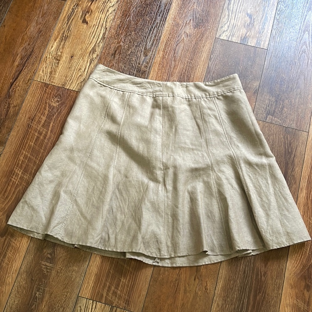 Coldwater Creek. Size PXL. Khaki color skirt. Great condition!